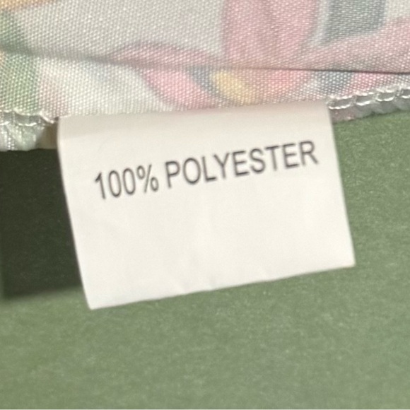 Floral Long Sleeve Dress with Navy Accents - Picture 8 of 8